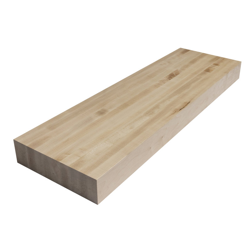 Tapis d'escalier flottant épais 3 po x 12 po - Érable / 48 po