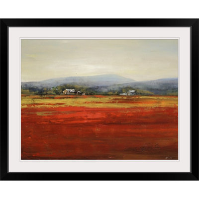 'Vibrant Field II by Sydney Edmunds Painting Print