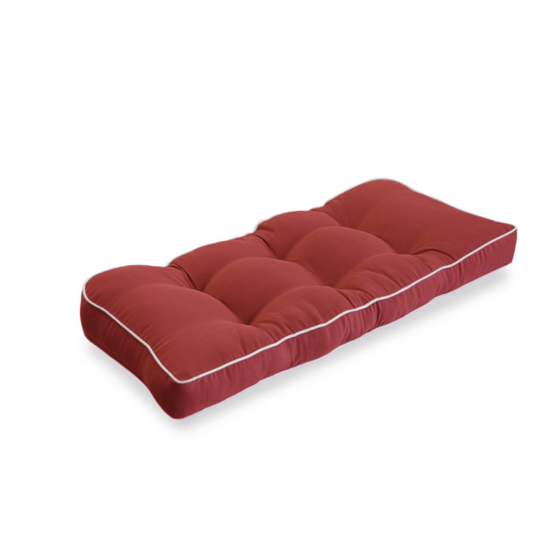 Coussin de causeuse intérieur / extérieur Adelphine, Piment