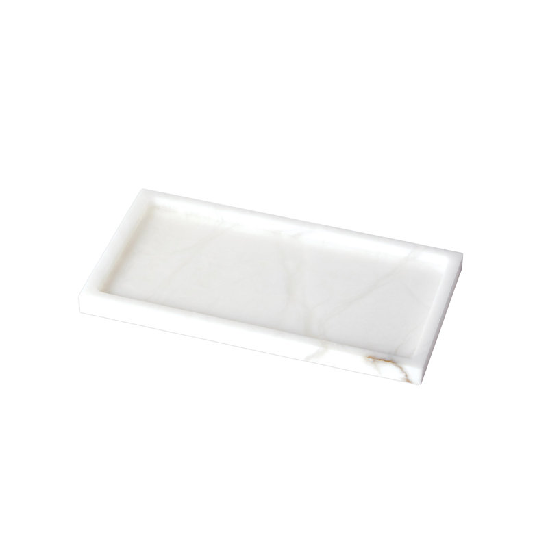 Alabaster Rectangular Plateau