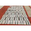 Marbre à jet d'eau 12 * 12, blanc gris 2 couleurs, marbre naturel, pour plancher et mur, carreau de marbre poli, pierre naturelle, 1 boîte de chaque motif, 4 pièces