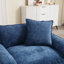 Fauteuil d'appoint moderne avec repose-pieds en chenille-846004389