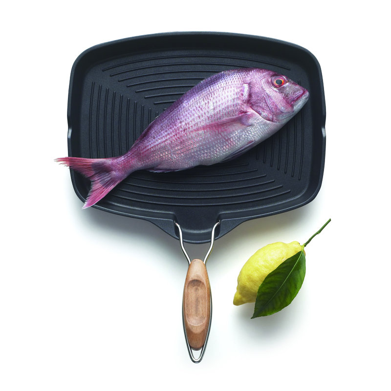 Grigliosa 25cm Aluminum Grill Pan / Griddle Set