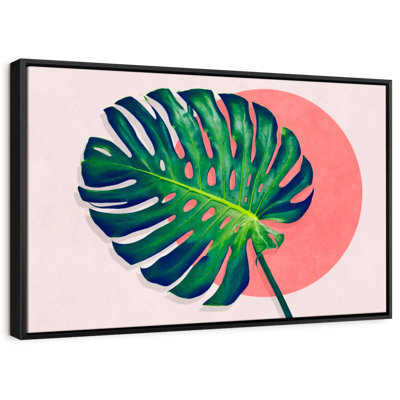Monstera Paradise, reproduction sur toile