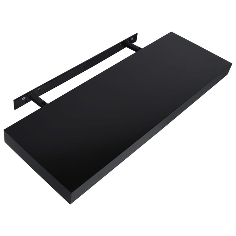 Quintan 2 Piece Floating Shelf, 3.8cm H x 60cm W x 20cm D