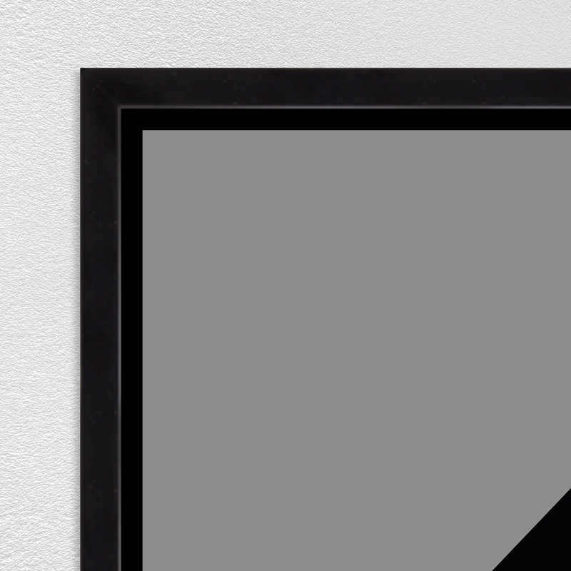 "Poly Form Multi 4" par Jeffrey Goodman - cadre flottant, impression sur toile, H 37,75 po x l 37,75 po x P 1,5 po