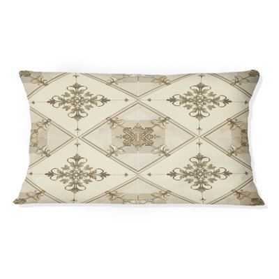 Coussin lombaire ivoire ivoire Argyle