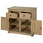 Adelman 93cm Solid Wood Sideboard