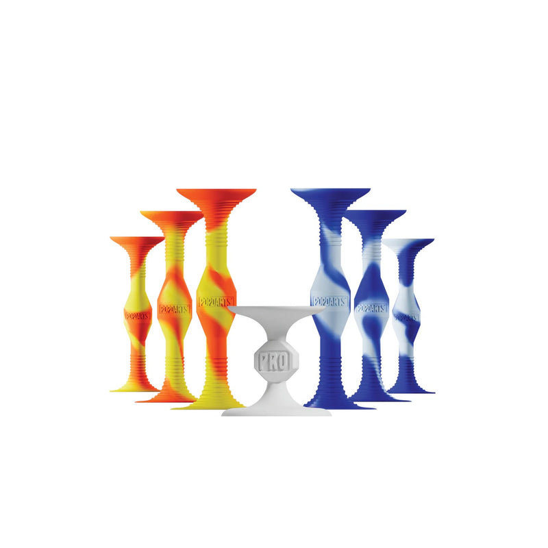 Pro Pack (feu et glace), Bleu, jaune et orange