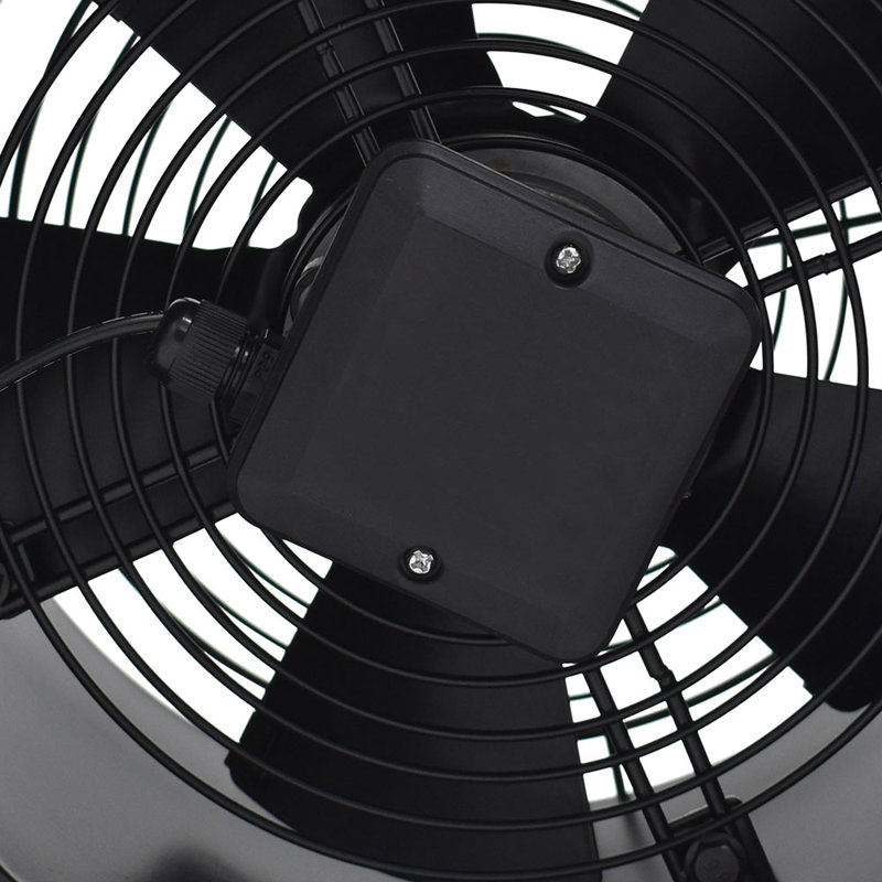 Livingandhome Ventilation Wall-Mounted Exhaust Axial Fan 12-inch