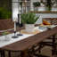 Ensemble de table de salle à manger en bois d'acacia Alfonsi-1080659226