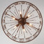 Lustre tambour en bronze 6 lumières Phillipston