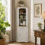 Armoire de rangement de 68 po de hauteur avec tiroir et tablette réglable pour la salle de bain, la cuisine et le salon