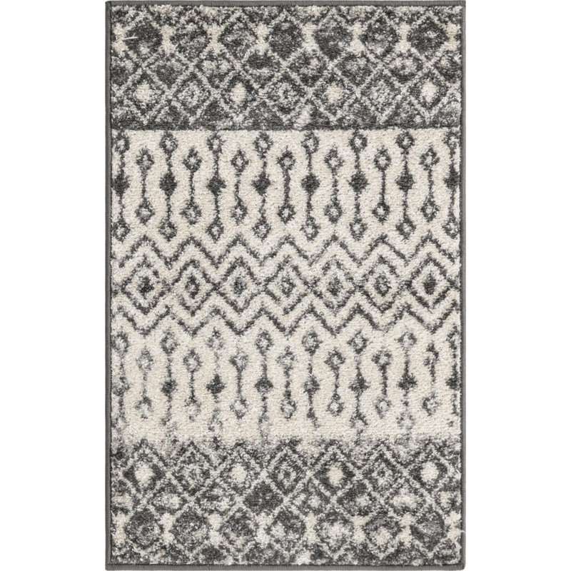 Abstract Indoor Rug, Rectangle 2' x 3'