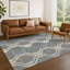 Tapis mid-century moderne lavable à la machine intérieur / extérieur Hashlamoun ACN2326-172392257