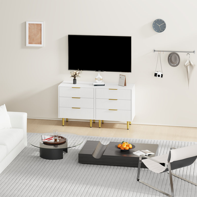 Chest of Drawers, White