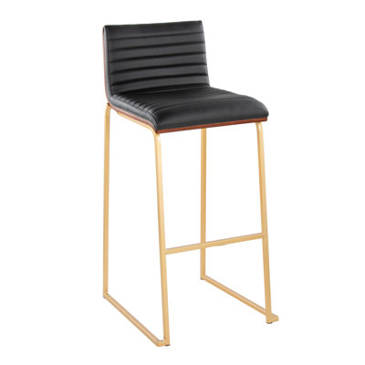 Contemporary Fixed-Height Barstool