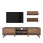 Veda Unfinished TV Stand for TVs up to 75"-2000896314