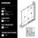 Elan E-Class 60-64" W x 76" H Sliding Frameless Shower Door with 3/8" Clear Glass