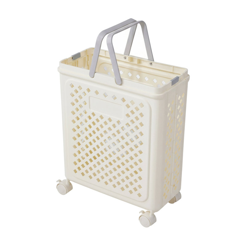 Decorative Basket, Beige, 47cm H x 35cm W x 28cm D