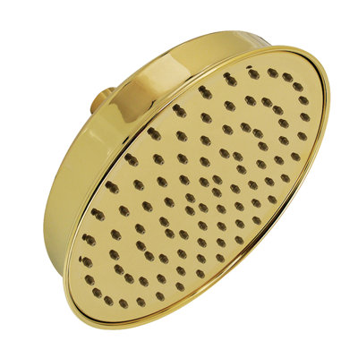Pomme de douche ronde en laiton 8 po Kingston