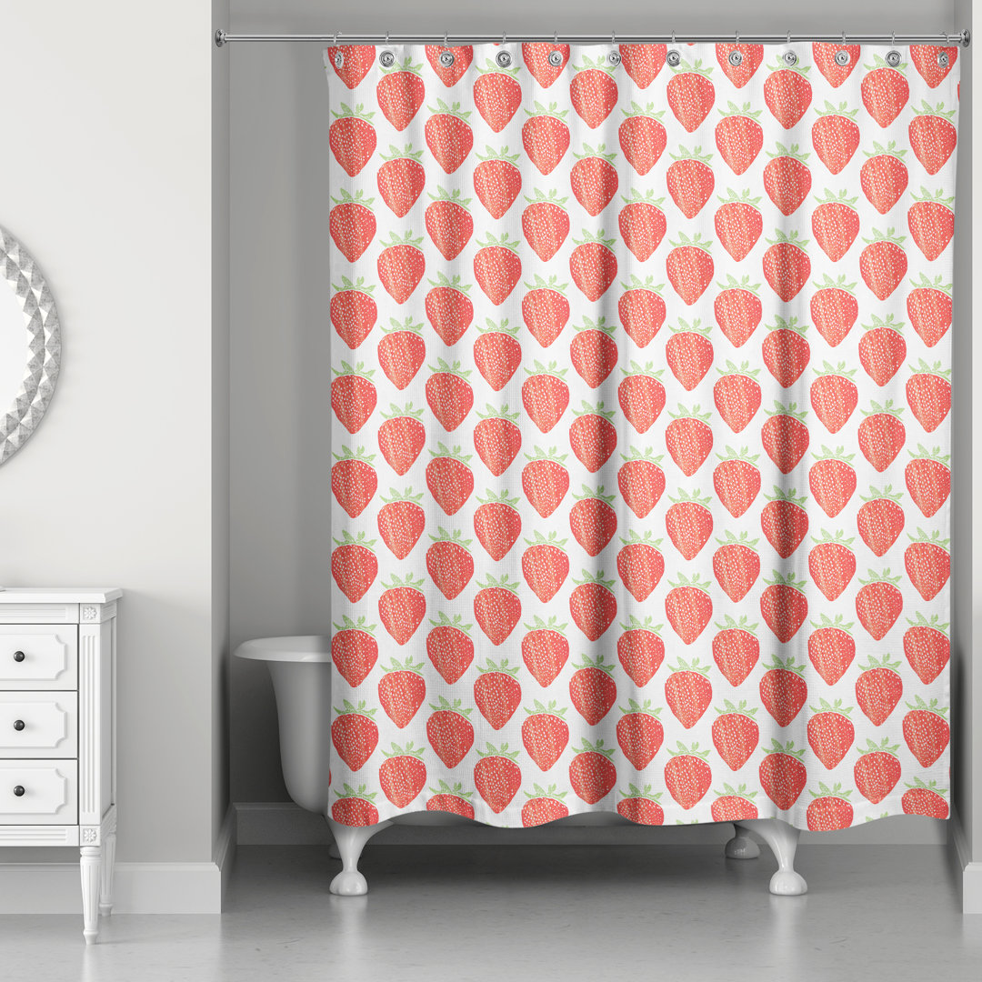 Abd-Alkudos Geometric Shower Curtain Gracie Oaks