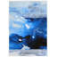 Blue Sky 1' Framed Print on Glass
