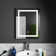 Rectangle LED Bathroom Mirror Fog Free Touch Sensor