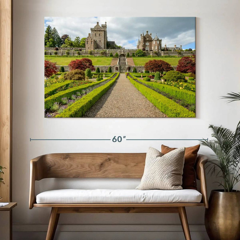Jardins du château de Drummond, H 34 po x l 51 po