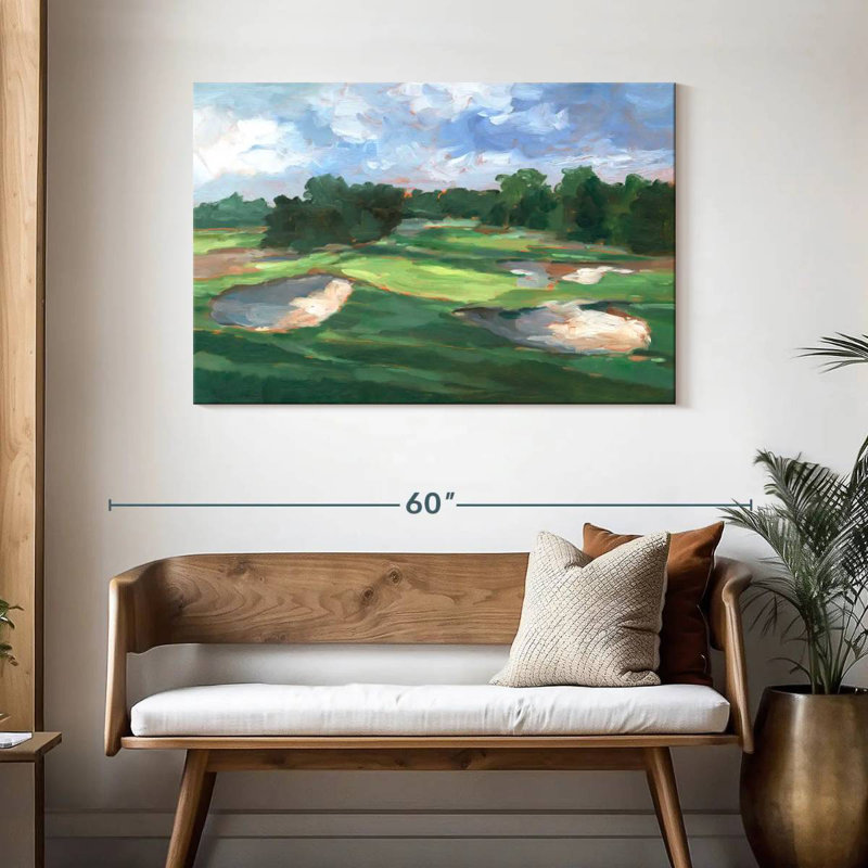 Étude de terrain de golf Alvord I, H 30 po x l 45 po