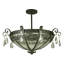 3 - Light Semi Flush Mount