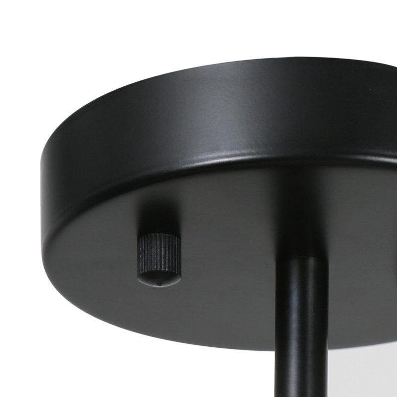Plafonnier semi-encastré à 3 lumières à intensité variable Bradden