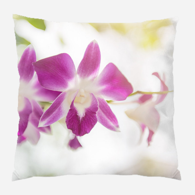 Coussin Orchid Orchid, Microsuède, Intérieur