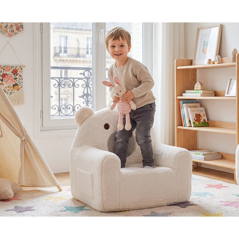 Children's Sofa / Sectional, White