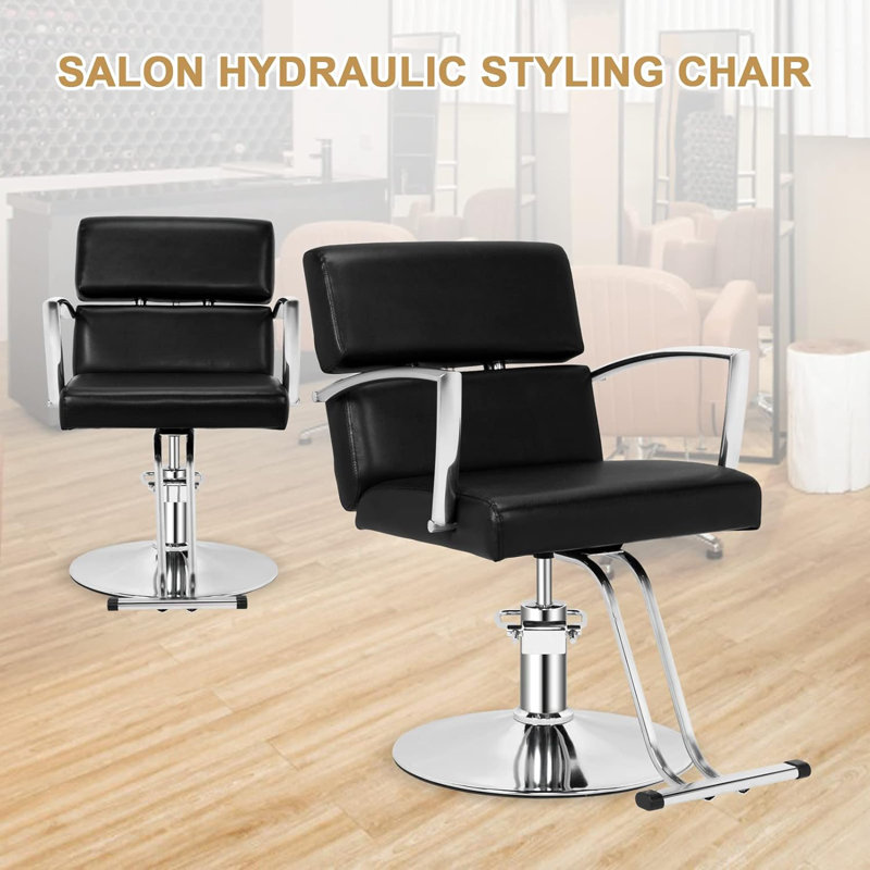 Fauteuil de massage en faux cuir, Similicuir noir