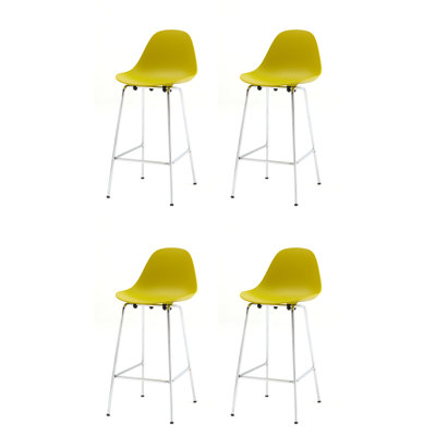 Counter Stool with Metal Frame