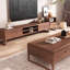 Table basse rétro en bois massif