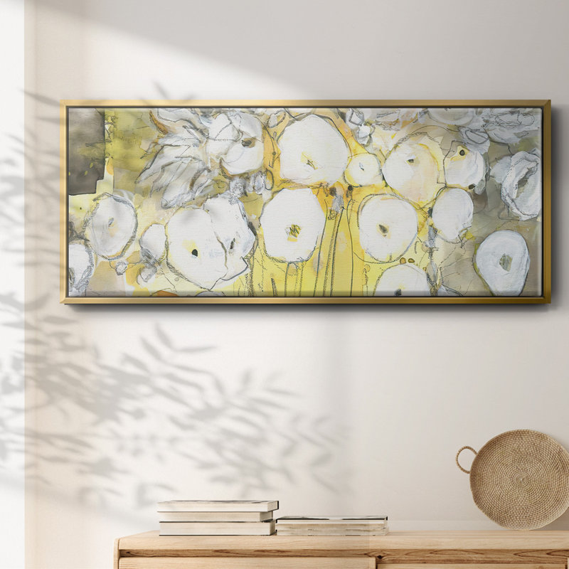 Heirloom Treasure II- Framed Canvas, 12" H x 30" W