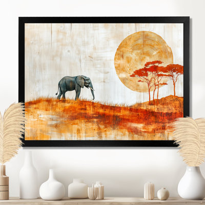 Haefner Elephant Spirit Of The Savannah III - Elephant Wall Art