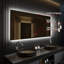 Miroir de meuble-lavabo à DEL Luano-950949928