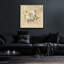 «White Floral 1» par Cheri Blum, art mural en verre acrylique-876282291