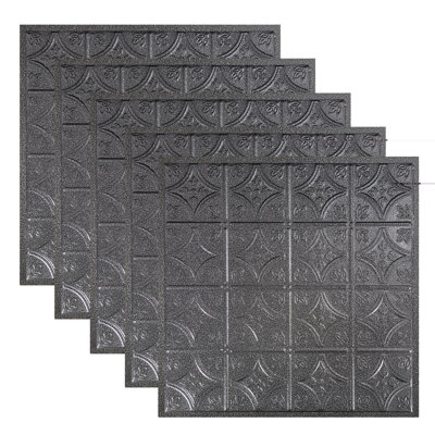 Great Lakes Tin Hamilton 2'x2' Lay-In Ceiling Tile (Pack of 5)