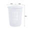 Wham Deluxe Round Laundry Hamper Ice White-934241716
