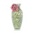 Green/Red 8.5" Ceramic Table Vase