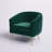 Lucciano Velvet Barrel Chair-1742817054