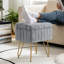 Tabouret de coiffeuse moderne en velours-620481273