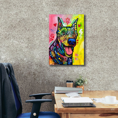 «Zeuss Joy 2» par Dean Russo, art mural sur toile