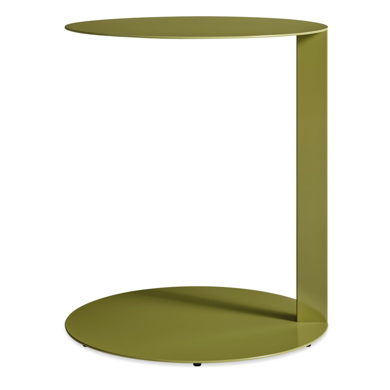 Note End Table, Celery, 25" H x 16" W x 16" D