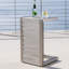 Table d'appoint en aluminium pour jardin - Rouille - Patio - Traitement