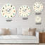 Horloge murale abstraite géométrique Mid-Century-73142419